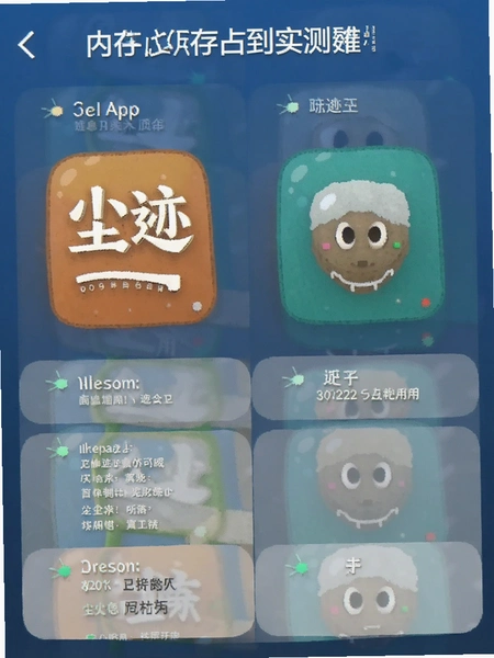 ����app�ڴ�ռ��ʵ������չʾͼ