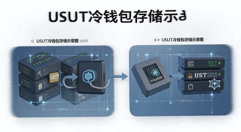 USDT��Ǯ���洢ʾ��ͼ