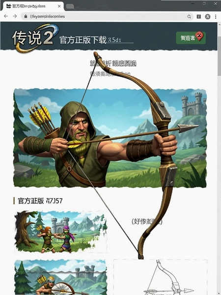 弓箭传说2官方正版下载页面截图