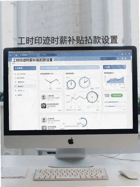 工时印迹时薪补贴扣款设置页面预览图