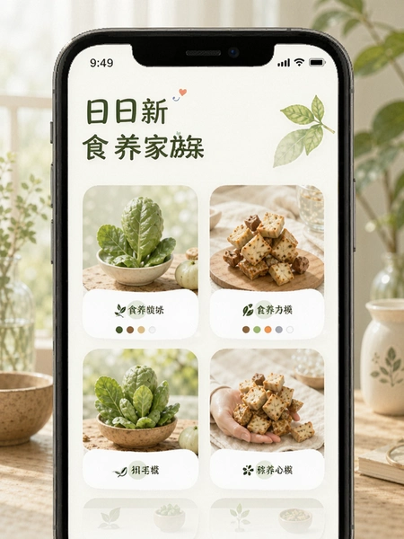 日日新APP食养家族模块