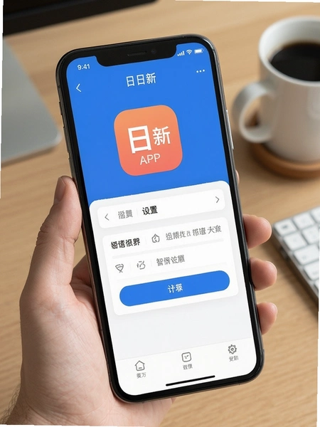 日日新APP设置页面
