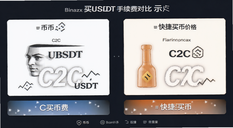 �Ұ���USDT�����ѶԱ�ʾ��ͼչʾC2C������Ҽ۸����