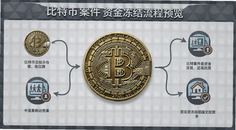 比特币案件资金冻结流程预览图