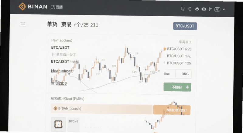 �Ұ��ֻ�����BTC/USDT���׶��µ�ҳ��Ԥ��ͼ