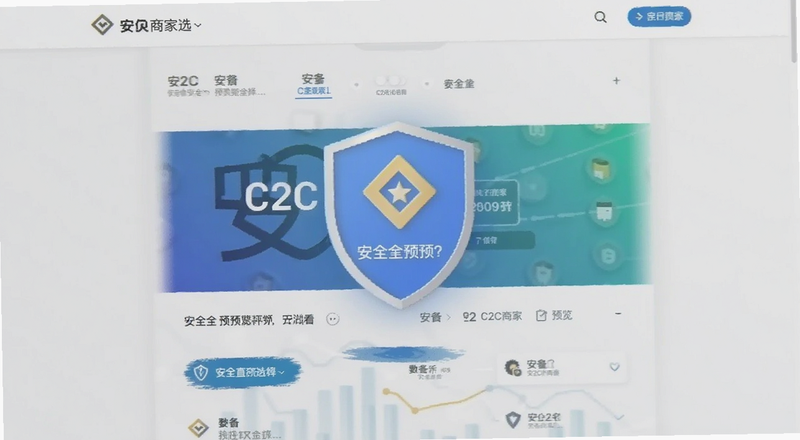 ����C2C�̼�ѡ��ҳ�氲ȫ��ʶԤ��ͼ