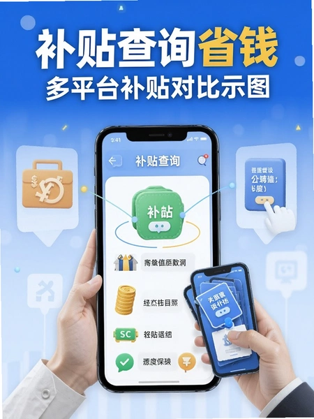 补贴查询省钱 多平台补贴对比示意图