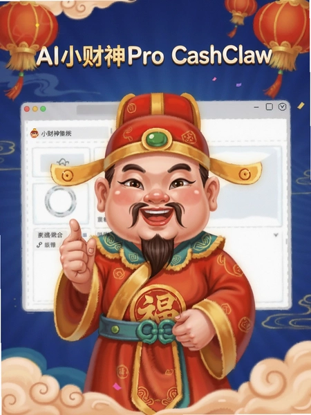 AIС����Pro CashClaw���񴴽�����Ԥ��ͼ