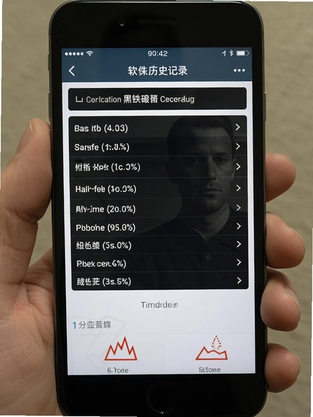 黑铁砖报警手机软件历史记录页面预览图
