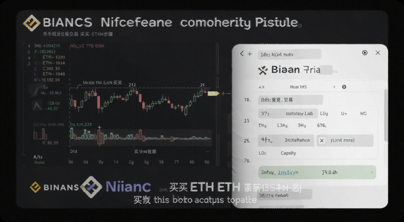 币安现货交易买入ETH操作步骤预览图