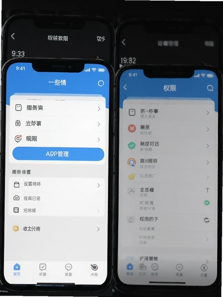 һЩ��һЩ��APP���ý���Ȩ�޹���ҳ��