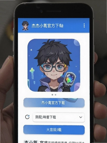 杰小氪官方下载页面截图