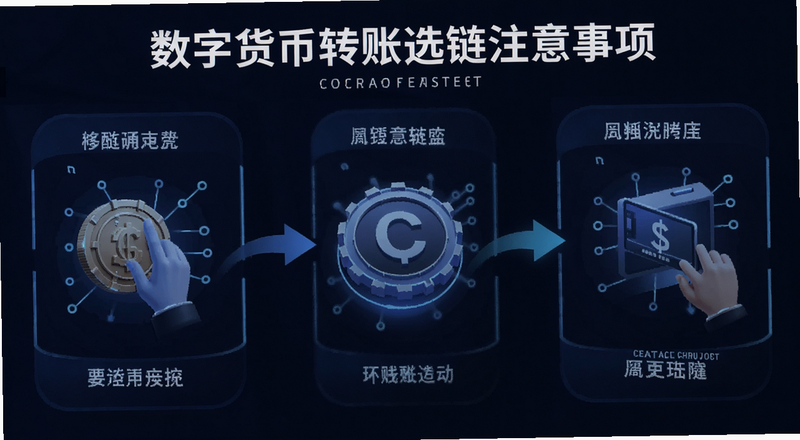 数字货币转账选链注意事项图