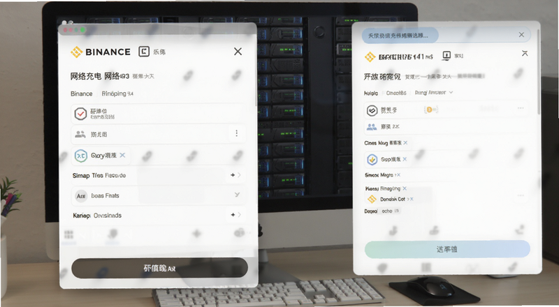 Binance��ֵ����ѡ�����Ԥ��ͼ