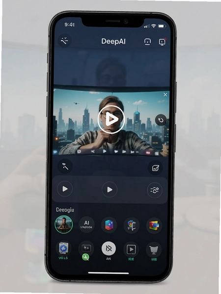 DeepAI���ܴ��� ��׿�ֻ���AI��Ƶ���ɽ���Ԥ��ͼ