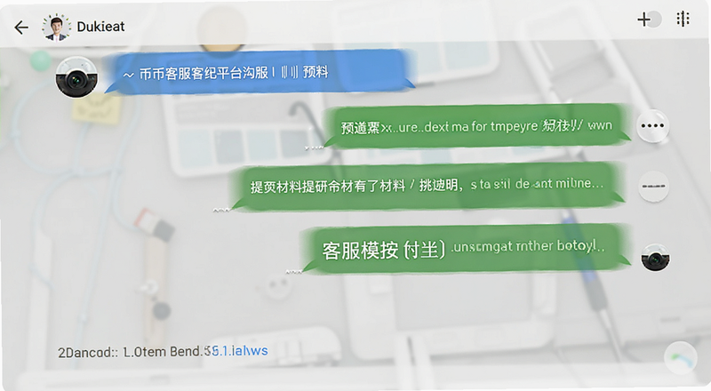 币按平台客服沟通提交材料截图预览图