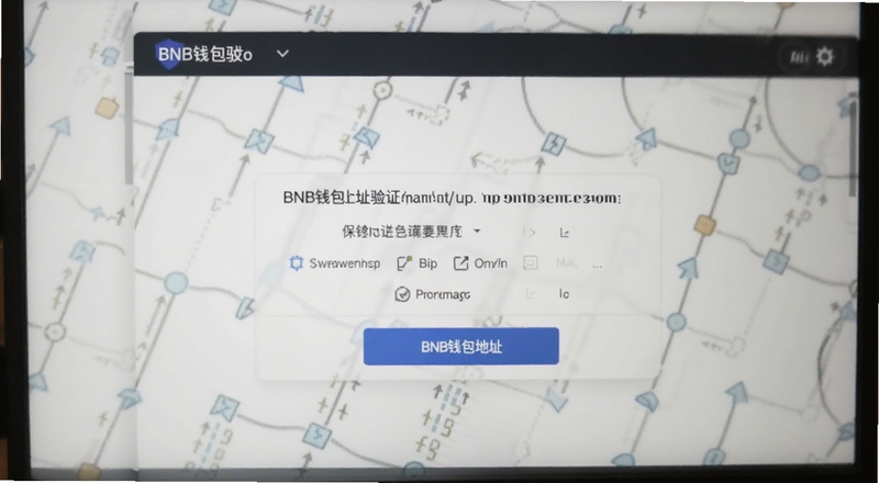 BNB钱包地址验证操作界面预览图