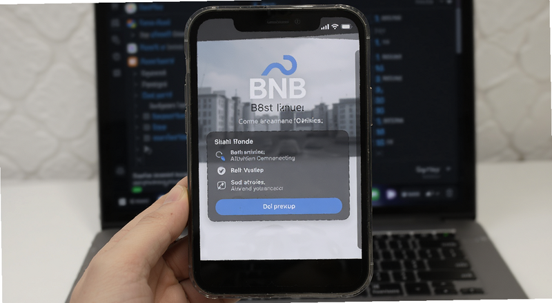 BNB钱包转账小额测试确认页面预览图