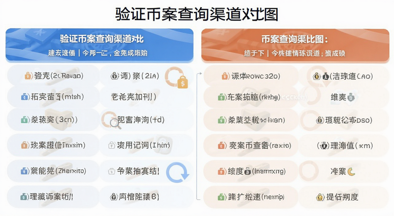 验证币案查询渠道对比图