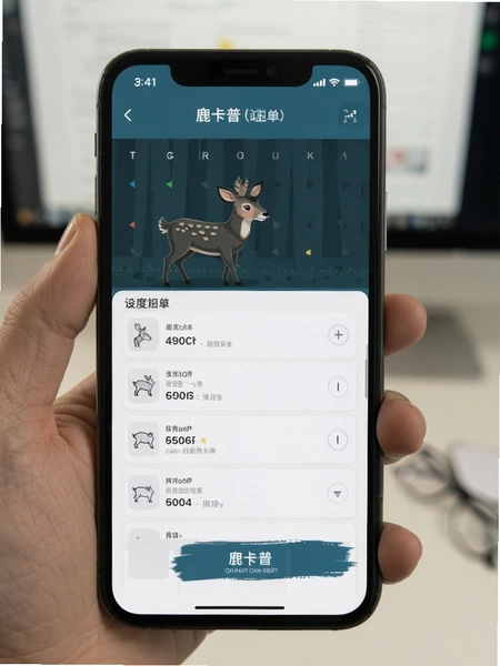 鹿卡普订单进度界面