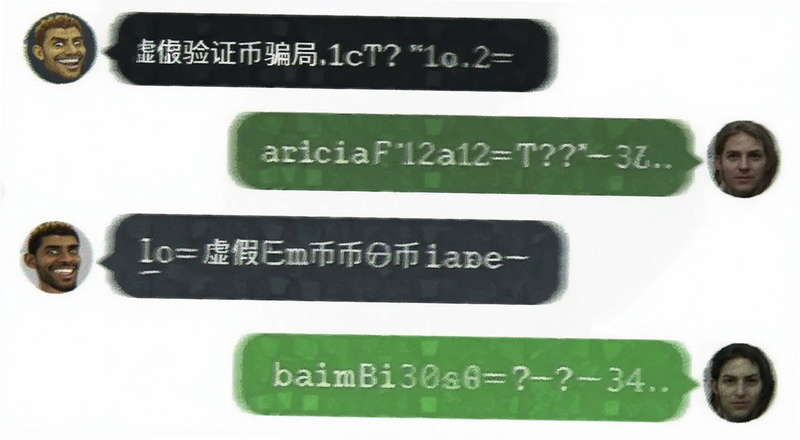 虚假验证币骗局聊天记录截图预览图