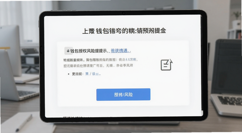 钱包授权风险提示界面预览图