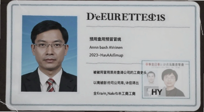 身份证被冒用注册公司工商查询截图预览图