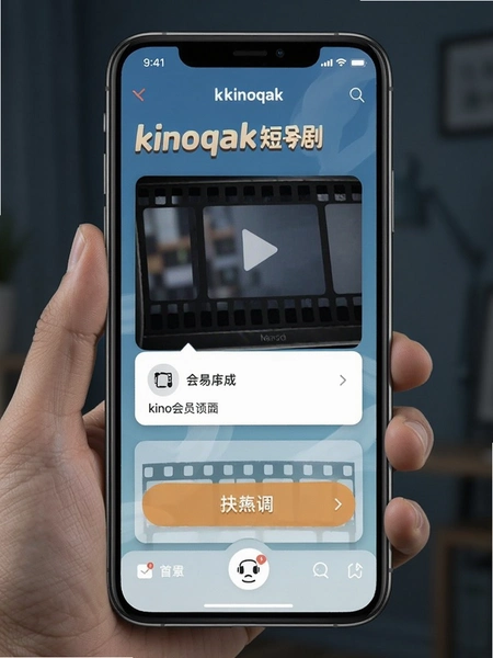 kinoqak短剧会员专区界面展示