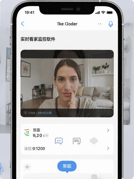 手机实时看家监控软件权限设置界面