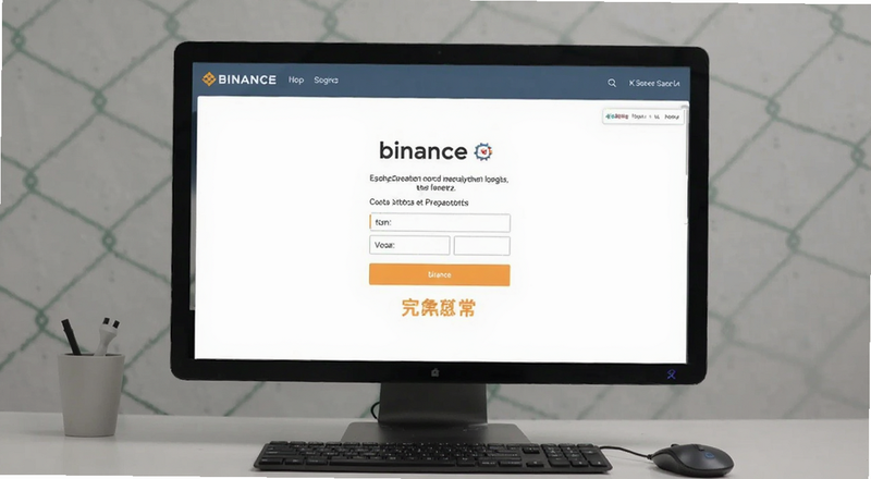 binance�˻���¼�쳣ҳ��Ԥ��ͼ