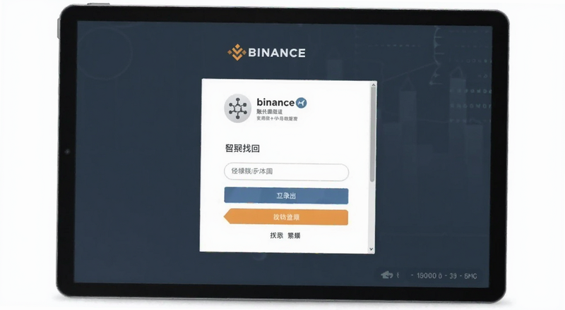 binance�˺��һص�¼����Ԥ��ͼ