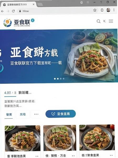 亚食联官方下载页面截图