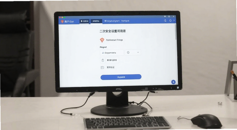 安币账户安全设置二次验证界面预览图