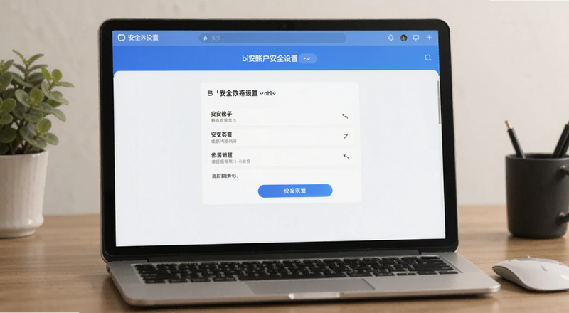 bi安账户安全设置页面预览图