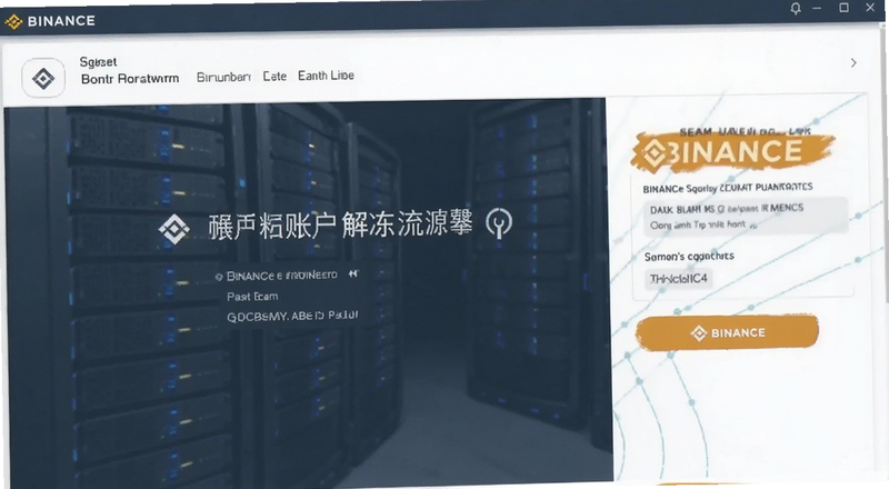 Binance账户解冻流程界面预览图