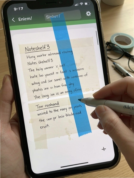 Noteshelf3�����ڸǱʼ���ʾ