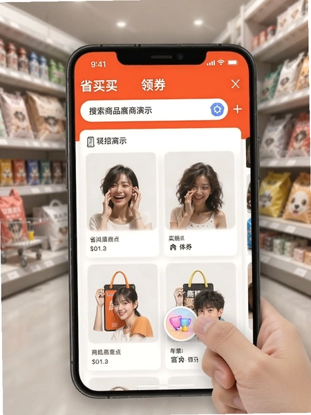 ʡ����app������Ʒ��ȯ����������ʾͼ