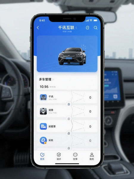ǧѶ����APP�೵��������Ԥ��ͼ
