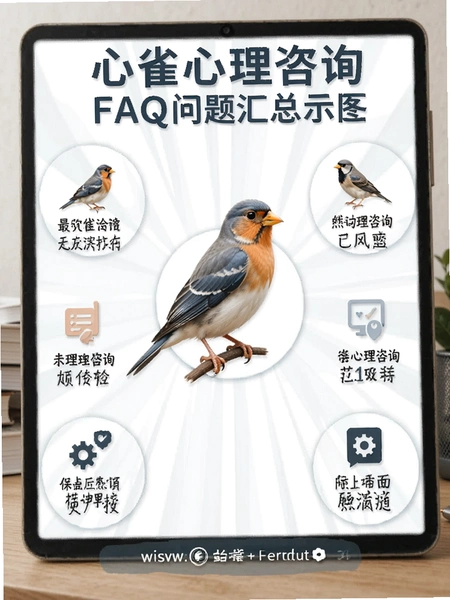 心雀心理咨询FAQ问题汇总示意图