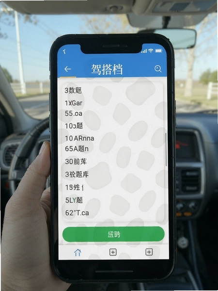 驾搭档三轮车题库练习界面预览图