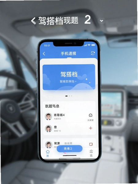 驾搭档安卓手机刷题界面预览图