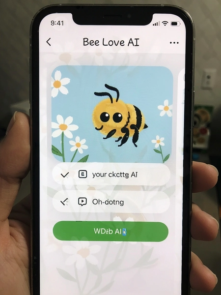 Bee Love AI聊天软件设置界面