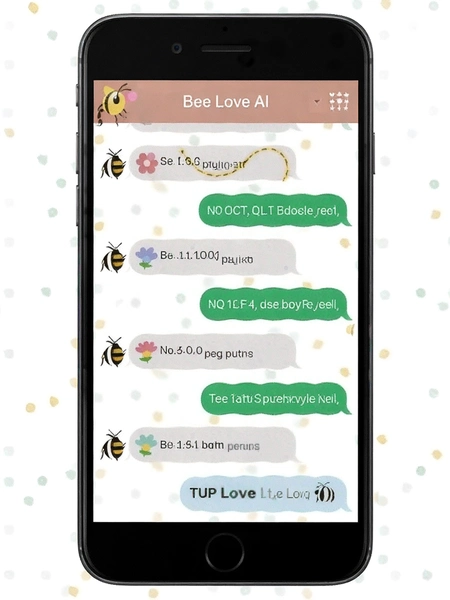 Bee Love AI聊天软件聊天记录管理界面