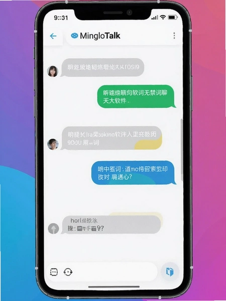 MingloTalk无禁词聊天软件 聊天界面预览图