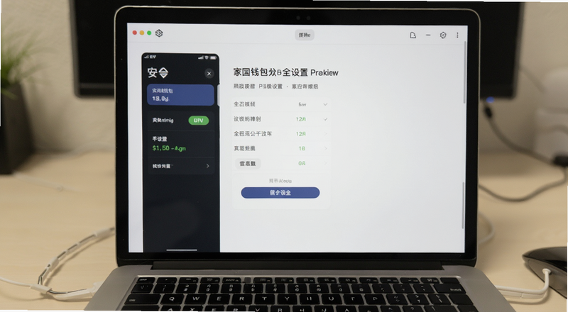 安币钱包安全设置界面预览图