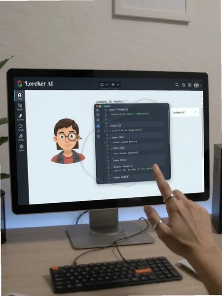 Loreker AI����������ɫ���ý���