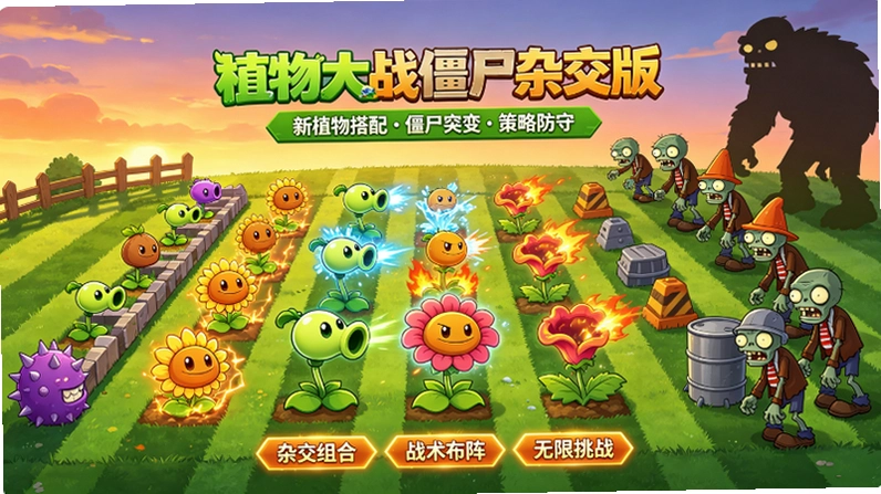 植物大战僵尸杂交版火出圈了!玩家自制MOD到底加了什么截图 植物大战僵尸杂交版火出圈了!玩家自制MOD到底加了什么截图