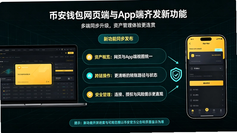 币安钱包网页端与App端齐发新功能:钱包战争进入下半场截图 币安钱包网页端与App端齐发新功能:钱包战争进入下半场截图