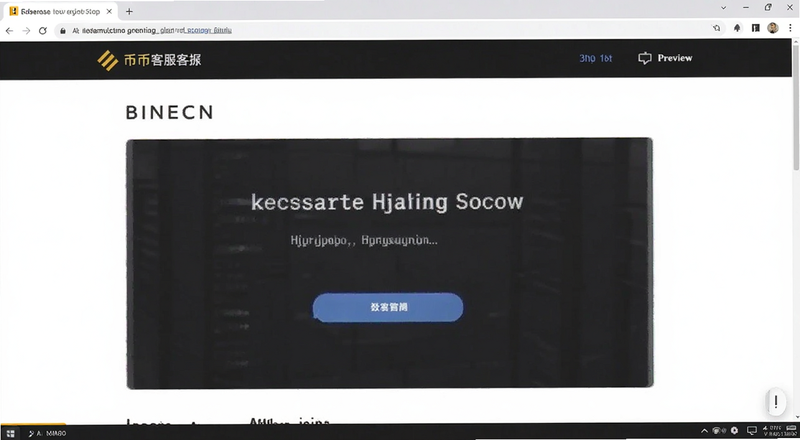 币安客服申诉页面操作截图预览图