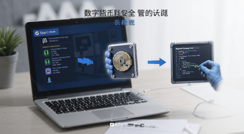 数字货币钱包私钥安全保管示意图预览图